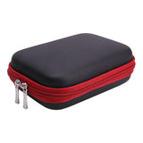 Maxbell Hard EVA Travel Case Headphone Shockproof Earbud Multifunctional Storage Bag Red
