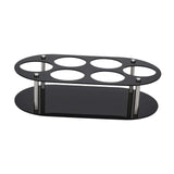 Maxbell Water Bottle Organizer Space Saving Cup Holder for 20 30 40oz Pantry Kitchen Black