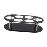 Maxbell Water Bottle Organizer Space Saving Cup Holder for 20 30 40oz Pantry Kitchen Black