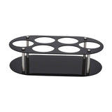 Maxbell Water Bottle Organizer Space Saving Cup Holder for 20 30 40oz Pantry Kitchen Black