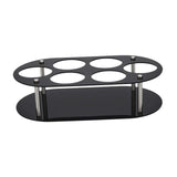 Maxbell Water Bottle Organizer Space Saving Cup Holder for 20 30 40oz Pantry Kitchen Black