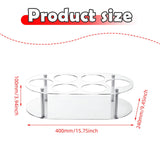 Maxbell Water Bottle Organizer Space Saving Cup Holder for 20 30 40oz Pantry Kitchen Clear
