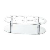 Maxbell Water Bottle Organizer Space Saving Cup Holder for 20 30 40oz Pantry Kitchen Clear