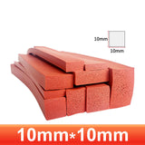 Maxbell Silicone Seal Strip Weather Stripping for Tool Box Sports Equipment Wardrobe 10mm