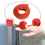 Maxbell Silicone Seal Strip Weather Stripping for Tool Box Sports Equipment Wardrobe 20mm
