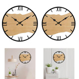 Maxbell Wall Clock Versatile Minimalist Silent Elegant Decor for Home Kitchen Office Diameter 12inch