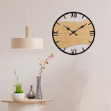 Maxbell Wall Clock Versatile Minimalist Silent Elegant Decor for Home Kitchen Office Diameter 12inch