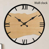 Maxbell Wall Clock Versatile Minimalist Silent Elegant Decor for Home Kitchen Office Diameter 12inch