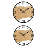 Maxbell Wall Clock Versatile Minimalist Silent Elegant Decor for Home Kitchen Office Diameter 12inch
