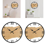 Maxbell Wall Clock Versatile Minimalist Silent Elegant Decor for Home Kitchen Office Diameter 12inch