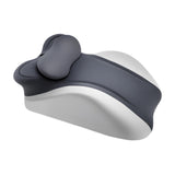 Maxbell Memory Cotton Bed Wedge Pillow Simple for Side Sleeping Watching Movies Gray