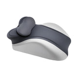 Maxbell Memory Cotton Bed Wedge Pillow Simple for Side Sleeping Watching Movies Gray