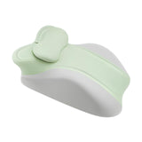 Maxbell Memory Cotton Bed Wedge Pillow Simple for Side Sleeping Watching Movies Green