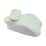 Maxbell Memory Cotton Bed Wedge Pillow Simple for Side Sleeping Watching Movies Green