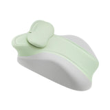 Maxbell Memory Cotton Bed Wedge Pillow Simple for Side Sleeping Watching Movies Green