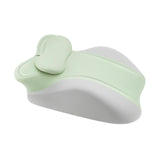 Maxbell Memory Cotton Bed Wedge Pillow Simple for Side Sleeping Watching Movies Green