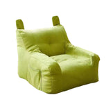 Maxbell Kids Bean Bag Chair Comfortable Indoor Decoration Lazy Sofa with Side Pocket green 45x45x35cm