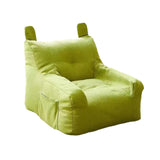 Maxbell Kids Bean Bag Chair Comfortable Indoor Decoration Lazy Sofa with Side Pocket green 45x45x35cm