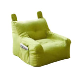 Maxbell Kids Bean Bag Chair Comfortable Indoor Decoration Lazy Sofa with Side Pocket green 50x50x45cm