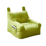 Maxbell Kids Bean Bag Chair Comfortable Indoor Decoration Lazy Sofa with Side Pocket green 50x50x45cm