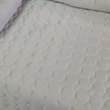 Maxbell Summer Cooling Dog Bed with Pillow Washable Cat Pad for Small Dogs Home Cats 90cmx90cmx18cm gray