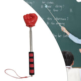 Maxbell Telescopic Teacher Pointer Portable Extendable Hand Pointer for Presentation Red Fist
