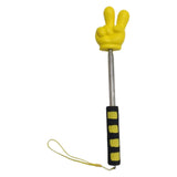 Maxbell Telescopic Teacher Pointer Portable Extendable Hand Pointer for Presentation Yellow Victory