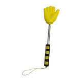 Maxbell Telescopic Teacher Pointer Portable Extendable Hand Pointer for Presentation Yellow Hand