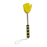 Maxbell Telescopic Teacher Pointer Portable Extendable Hand Pointer for Presentation Yellow Hand