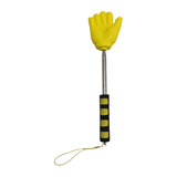 Maxbell Telescopic Teacher Pointer Portable Extendable Hand Pointer for Presentation Yellow Hand