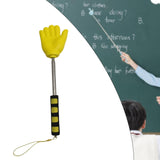 Maxbell Telescopic Teacher Pointer Portable Extendable Hand Pointer for Presentation Yellow Hand