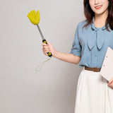 Maxbell Telescopic Teacher Pointer Portable Extendable Hand Pointer for Presentation Yellow Hand