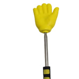 Maxbell Telescopic Teacher Pointer Portable Extendable Hand Pointer for Presentation Yellow Hand