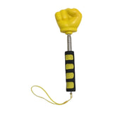 Maxbell Telescopic Teacher Pointer Portable Extendable Hand Pointer for Presentation Yellow Fist