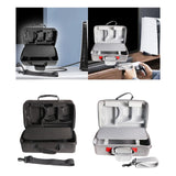 Maxbell Game Console Carrying Case Gaming Accessories for USB Cables Charging Cables Black