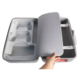 Maxbell Game Console Carrying Case Gaming Accessories for USB Cables Charging Cables Gray