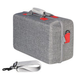 Maxbell Game Console Carrying Case Gaming Accessories for USB Cables Charging Cables Gray