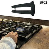 Maxbell 5Pcs Gas Stove Knob Locks Security Locks Protector Burner Knob Safety Covers