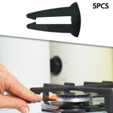 Maxbell 5Pcs Gas Stove Knob Locks Security Locks Protector Burner Knob Safety Covers