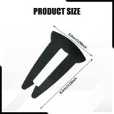 Maxbell 5Pcs Gas Stove Knob Locks Security Locks Protector Burner Knob Safety Covers