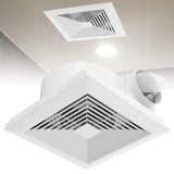 Maxbell Bathroom Exhaust Fan Compact Quiet Durability Easy Installation Bathroom Fan 6 inch