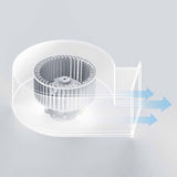 Maxbell Bathroom Exhaust Fan Compact Quiet Durability Easy Installation Bathroom Fan 6 inch