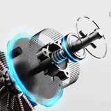 Maxbell Bathroom Exhaust Fan Compact Quiet Durability Easy Installation Bathroom Fan 6 inch