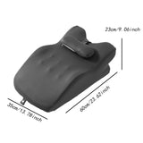 Maxbell Back Pillow Wedge for Bed Memory Foam Versatile for Home Living Room Leaning Dark Grey