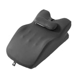 Maxbell Back Pillow Wedge for Bed Memory Foam Versatile for Home Living Room Leaning Dark Grey