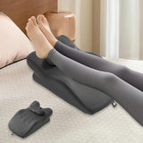 Maxbell Back Pillow Wedge for Bed Memory Foam Versatile for Home Living Room Leaning Dark Grey