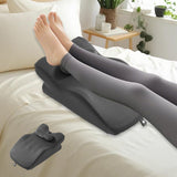 Maxbell Back Pillow Wedge for Bed Memory Foam Versatile for Home Living Room Leaning Dark Grey