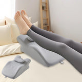 Maxbell Back Pillow Wedge for Bed Memory Foam Versatile for Home Living Room Leaning Light Grey