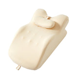 Maxbell Back Pillow Wedge for Bed Memory Foam Versatile for Home Living Room Leaning Khaki