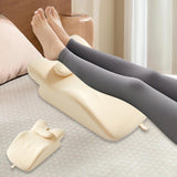 Maxbell Back Pillow Wedge for Bed Memory Foam Versatile for Home Living Room Leaning Khaki